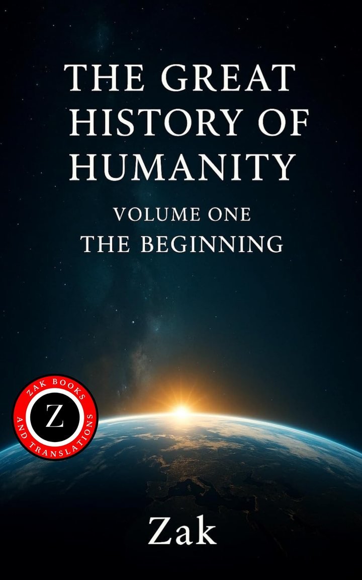 Cover of The Great History of Humanity – Volume One: The Beginning (The Birth of The Universe, Earth and Humanity)
