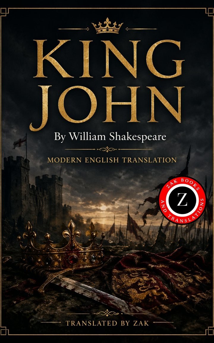 Cover of King John: (Modern English Version): Easy to Read | Full Play in Modern English