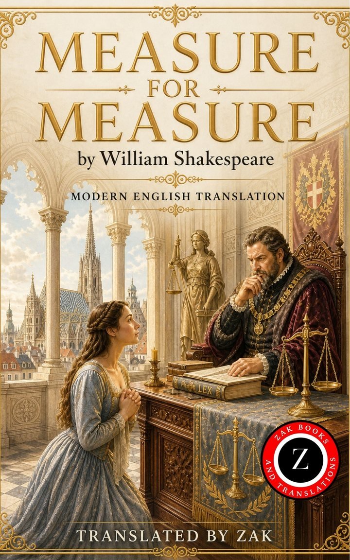 Cover of Measure For Measure: (Modern English Version): Easy to Read | Shakespeare’s Full Play in Modern English