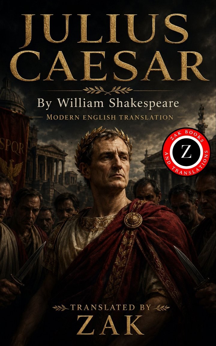 Cover of Shakespeare’s Julius Caesar: A Modern English Translation: The Original Play in Modern, Easy-to-Understand English