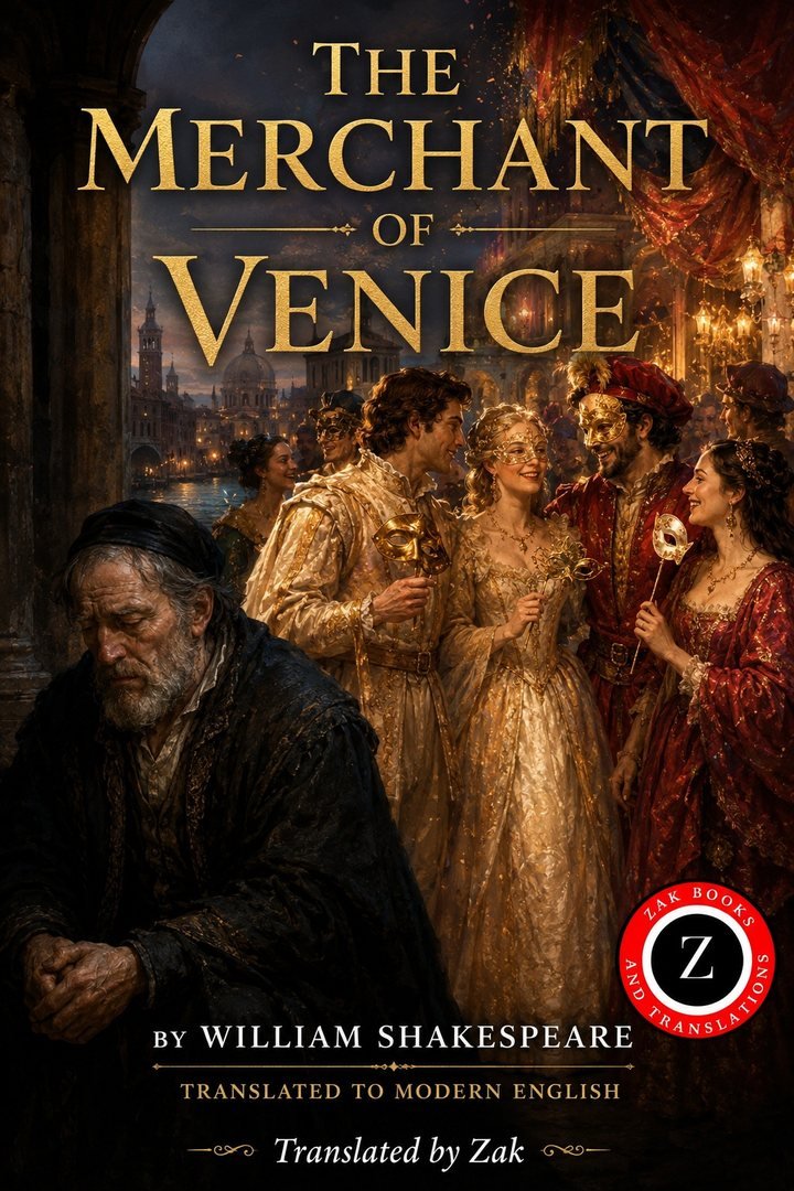 Cover of The Merchant of Venice (Modern English Version): Easy to Read | Full Play Translated into Modern English