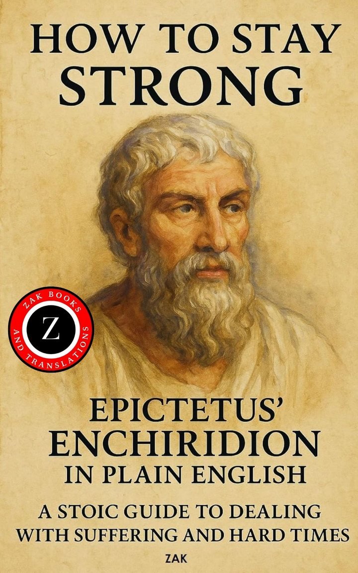 Cover of How to Stay Strong: Epictetus’ Enchiridion in Plain English: A Stoic Guide to Dealing with Suffering and Hard Times