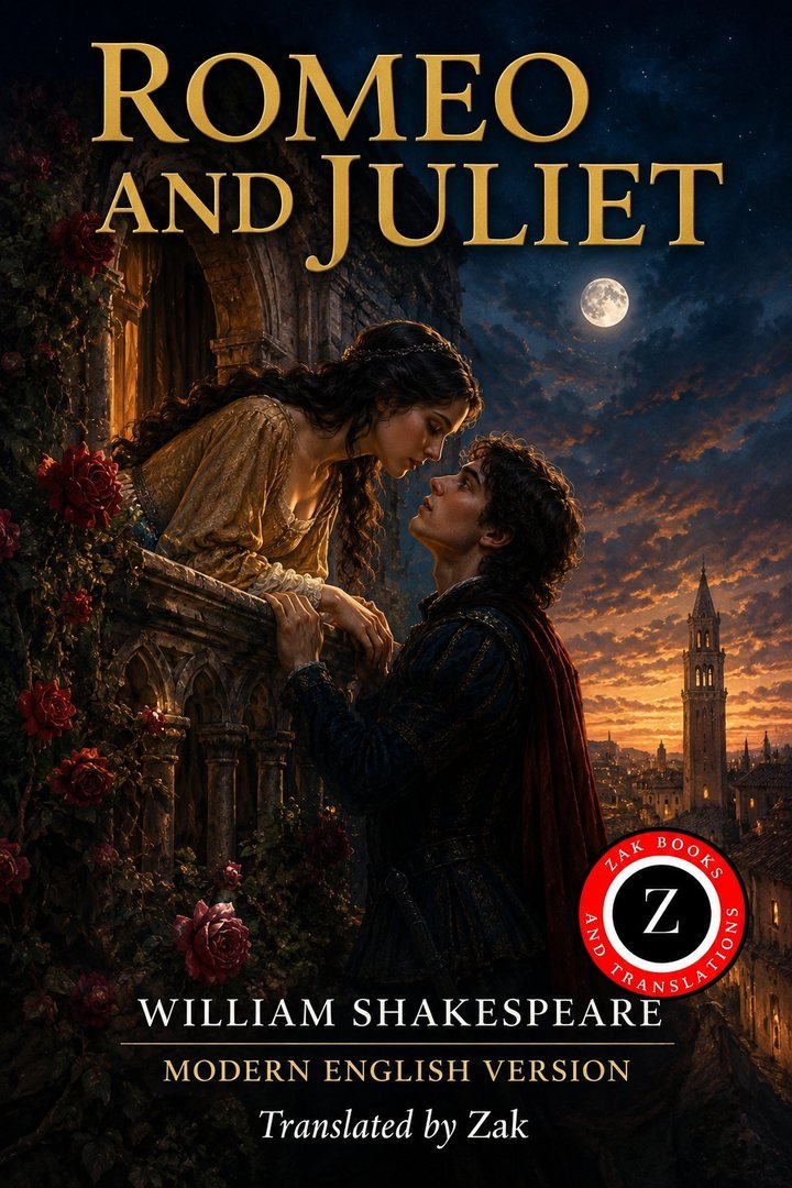 Cover of Romeo and Juliet (Modern English Version): Easy to Read | Full Play in Modern English