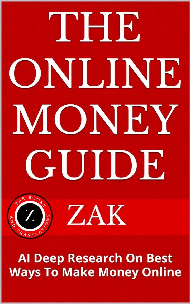Cover of The Online Money Guide: AI Deep Research On Best Ways To Make Money Online